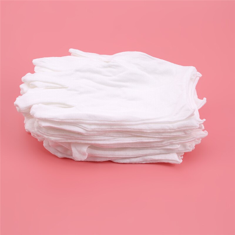 12 paires/pack Maison Poussière Nettoyage Gants Enfants Gants de Coton Blanc Danse Gant Enfants Blanc Gants D'étiquette Mince D'épaisseur Moyenne: thin