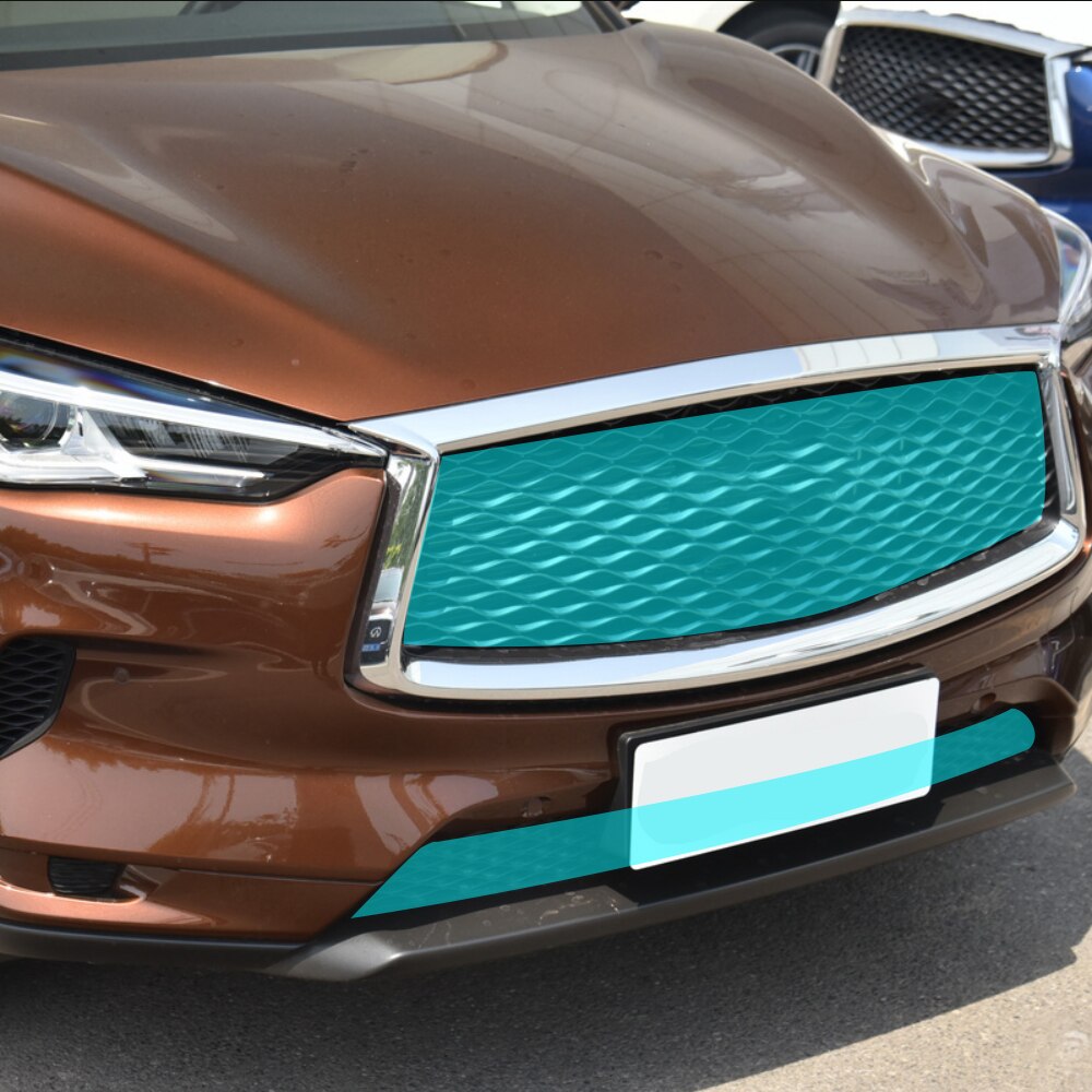 For Infiniti QX50 Car Accessory Front Grille Insert Net Anti-insect Dust Garbage Proof Inner Cover Net Stainless Mesh