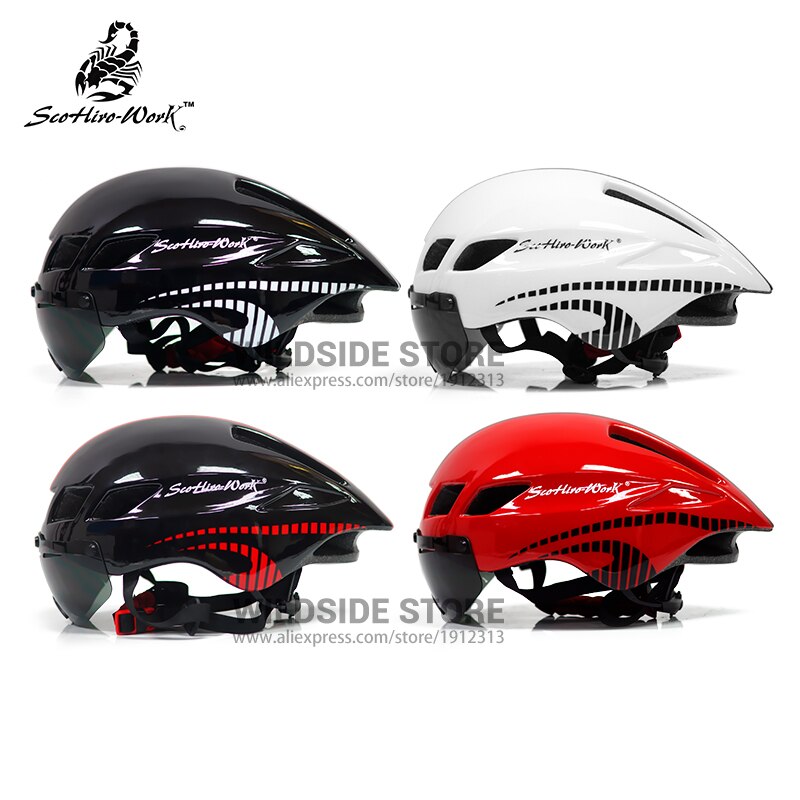 Pyöräilykypärän linssi magneettisuojalasit vuoristotie pneumaattinen tt pyöräilykypärä miesten triathlon tt pyörä casco ciclismo 3 linssi