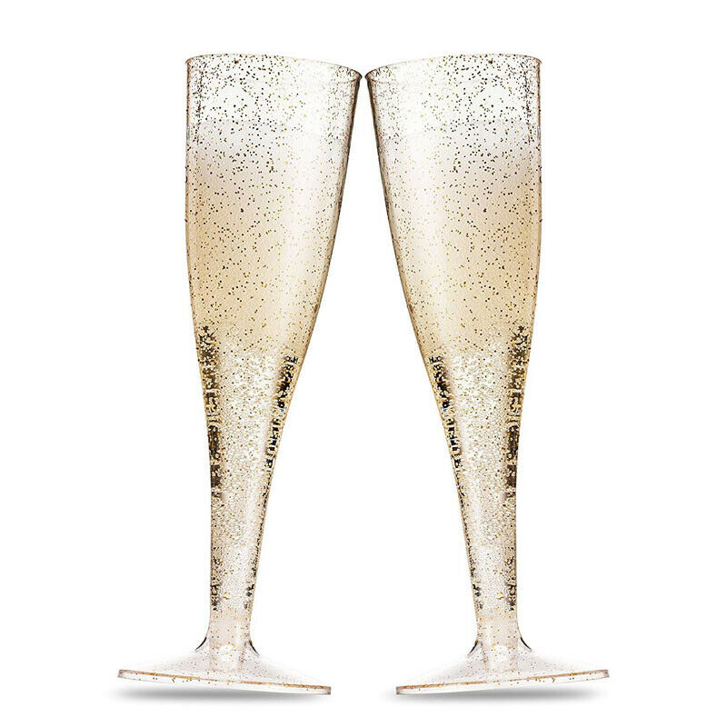 5 x plast champagne prosecco flöjter glas 175ml ett stycke flöjt glas vinglas fest bröllop flöjt bägare cocktail kopp