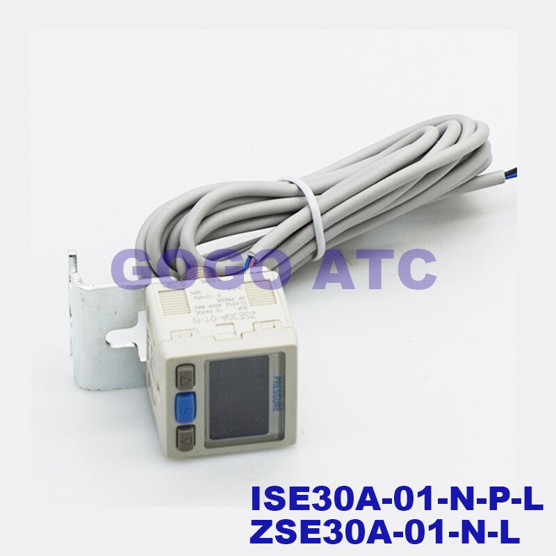 ZSE30A Digital pressure switch pneumatic controller electronic digital pressure gauge ISE30A-01-N-P-L