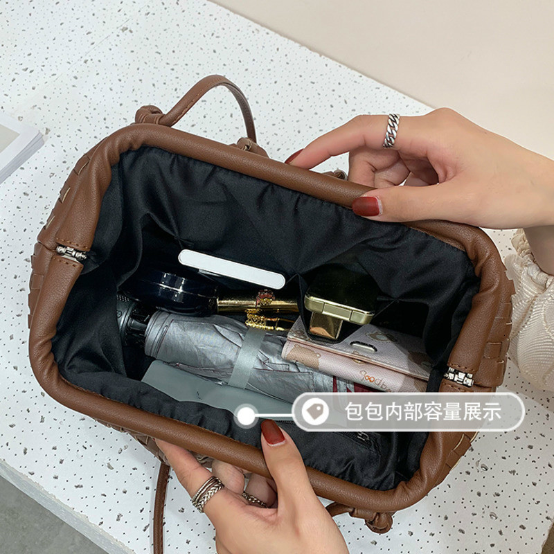 [BXX] PU cuir tissage sacs à bandoulière pour femmes dame concepteur sac à bandoulière femme sacs à main embrayage HJ404