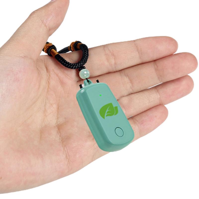Portable Wearable Air Purifier Personal Mini Air Necklace Negative Ion Low Noise Portable Air Freshener Car Accessories: 05