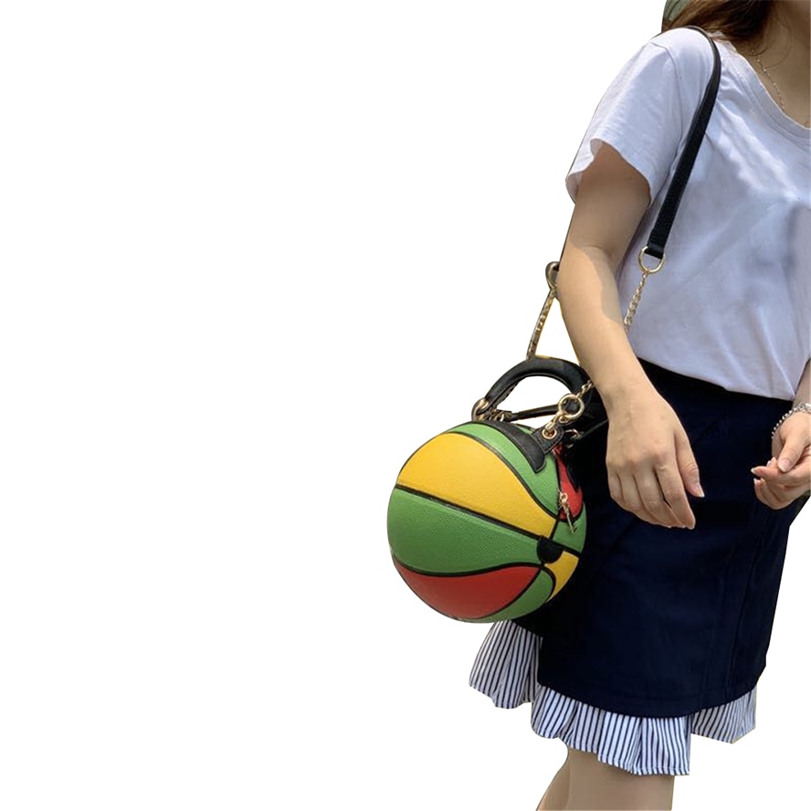 Basketformade väskor för kvinnor messenger bag handväskor kvinnor väskor runda roliga handgjorda