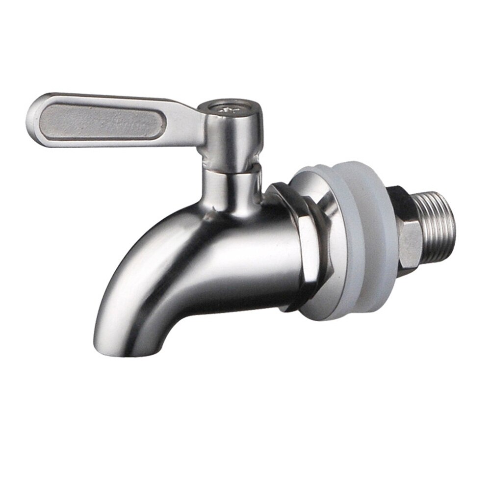 Biereimer-Armaturen, 304 Edelstahl, Weinhahn, für Wein, Einweichen von Weingläsern, Bier, 16 mm (Spiegelgold (16 mm Biereimer-Armaturen, 304 Edelstahl, Weinhahn, für Wein, Einweichen von Weingläsern, Bier, 16 mm (Spiegelgold (16 mm