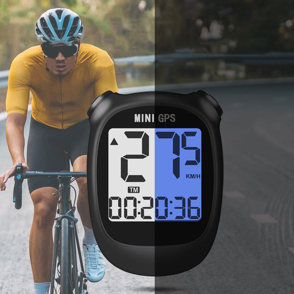 M3 Mini GPS Bike Computer Wireless Cycling Bicycle Computer Rainproof Waterproof Bicycle Speedometer Odometer LCD Display