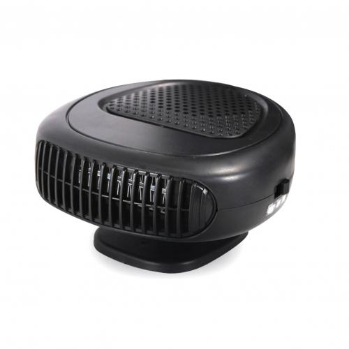 150W 12V Car Heater Electric Heater Heating Fan Portable Dryer Windshield Demister Defroster Auto Electric Heater: Black