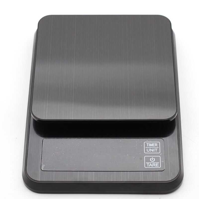 5kg/0.1g kaffeskala med tidtaker smart drypp kaffeskala presisjon kaffekanne skala husholdnings bærbare digitale kjøkkenvekter
