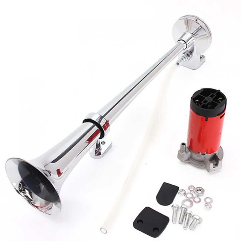 150db bil horn super højt 12v enkelt trompet luft horn / kompressor til bil lastbil lastbil båd tog alle typer biler