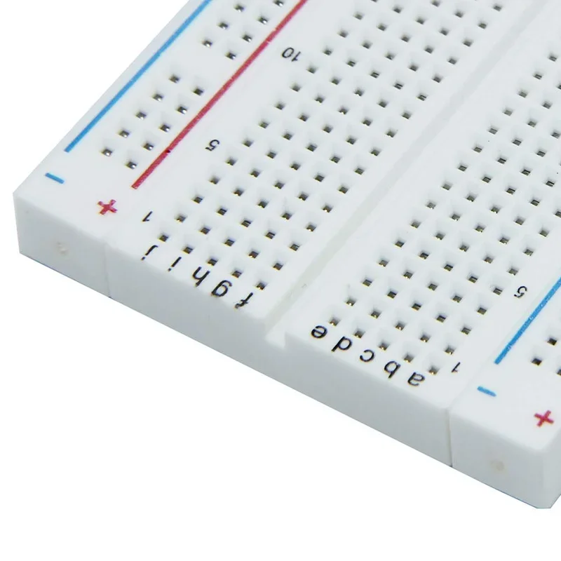 10PCS MB102 Breadboard Kit: Includes 5PCS 830-Point and 5PCS 400-Point Solderless Breadboards for Arduino Projects