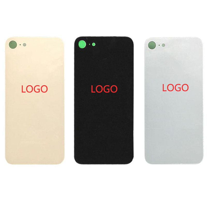 For iphone 8G 8Plus brand original battery door glass back cover shell+adhesive sticker