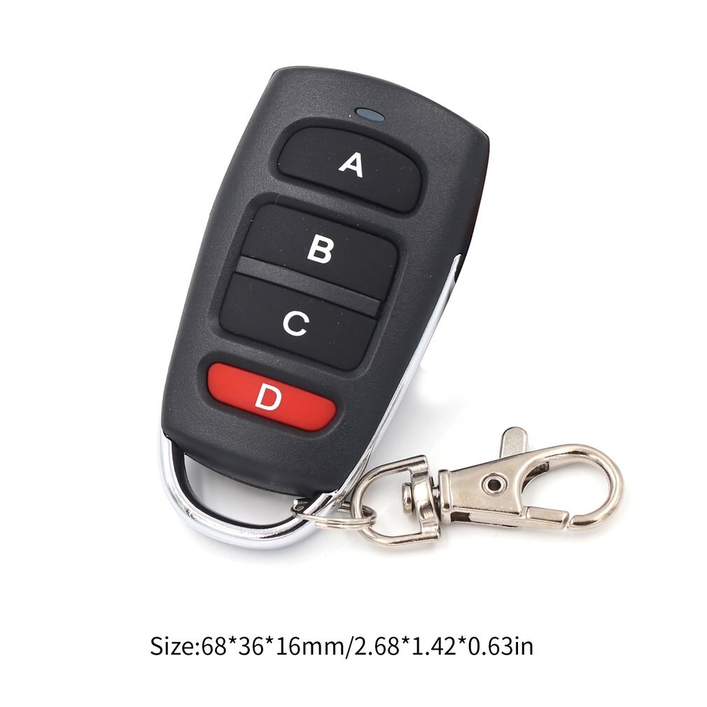Kopiëren Afstandsbediening 433.92Mhz Klonen Duplicator Draadloze 4 Toetsen Universele Waterdichte Handvat Garage Gate Elektrische Deur Sleutel