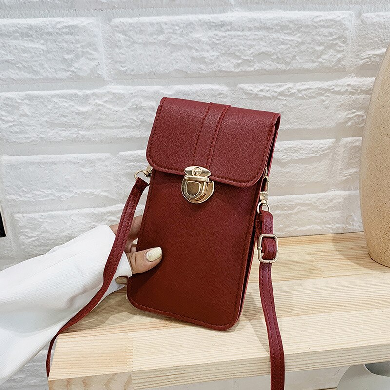 Women Wallet Cell Phone Wallet Big Card Holders Wallet Handbag Purse Clutch Messenger Shoulder Straps Bag