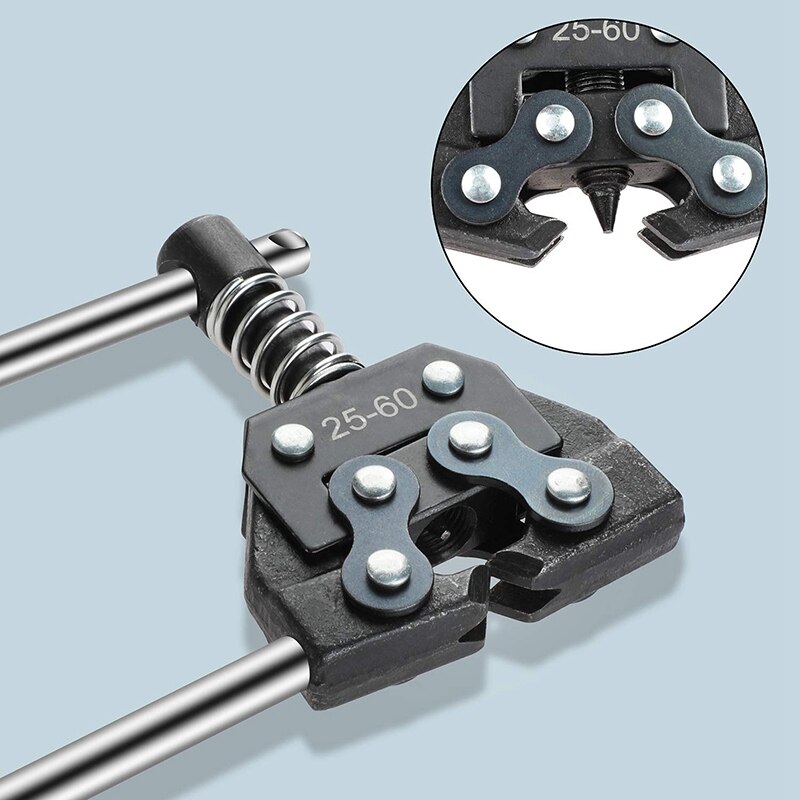Roller Chain Breaker Detacher Cutter Tool 25 60 415H,428H, 520,530for Bicycle Motorcycle Go Kart ATV Chains Replacement