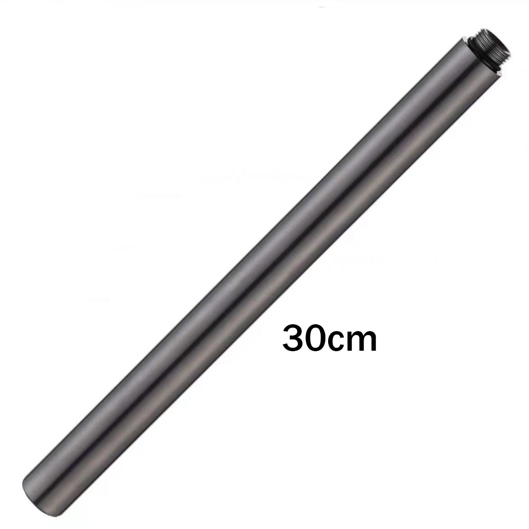 Dusche Verlängerung Grau Schwarz Dusche Verlängerung Stange Dusche Halterung 30\40\50 cm Dusche Verlängerung Stange Steigleitung Rohr Schlecht zubehör: Schokolade