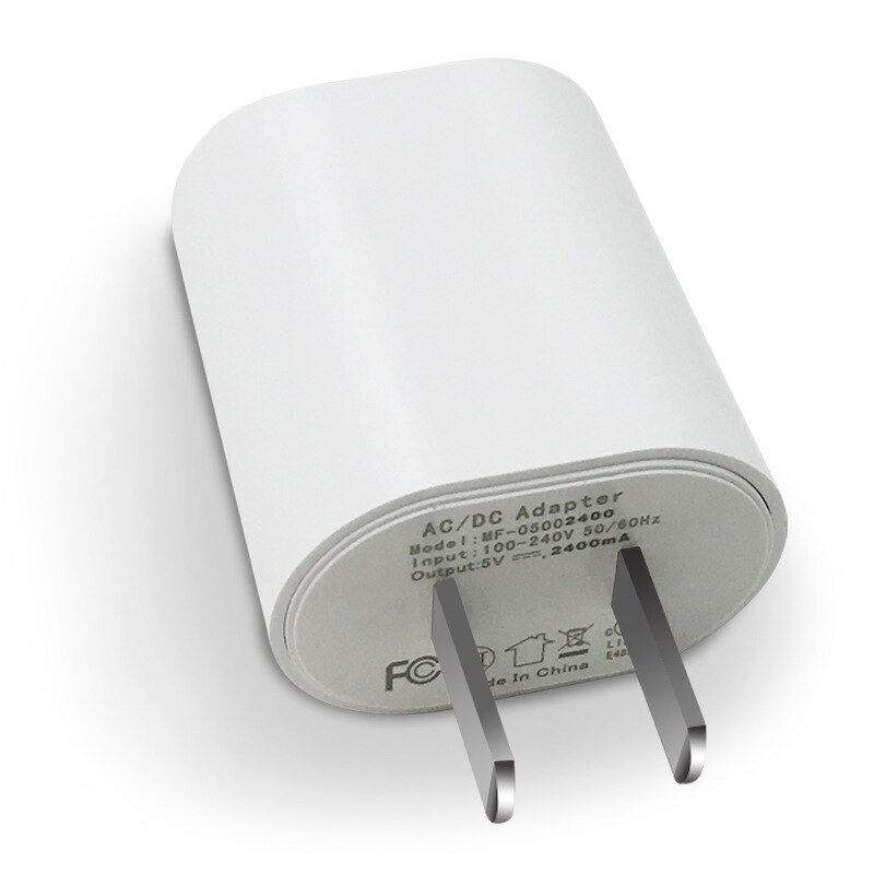 Tablet Charger Plug For Apple Huawei Samsung Xiaomi Universal Tablet Charger 5V2.4A Dual USB Port Charging Chargers US Plug