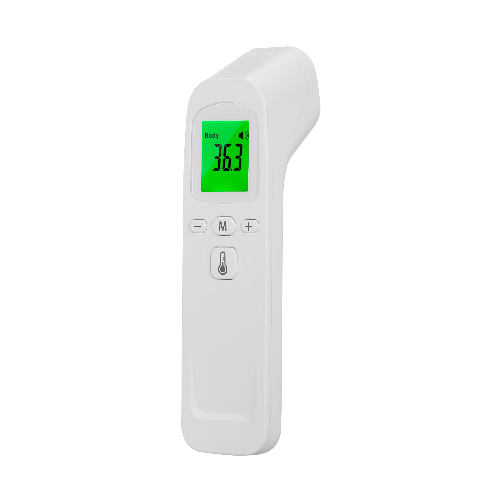 Termómetro Digital de mano LCD, medidor de temperatura, alarma de fiebre, infrarrojo sin contacto, herramientas para el hogar: Style 01