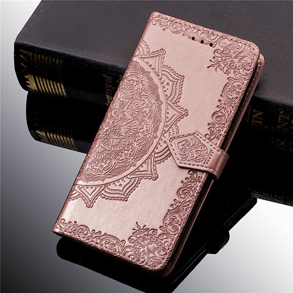 Voor xiaomi redmi note 4 pu leren portemonnee flip case cover voor xiaomi redmi note 4 china stand functie en kaarthouder: T-roze