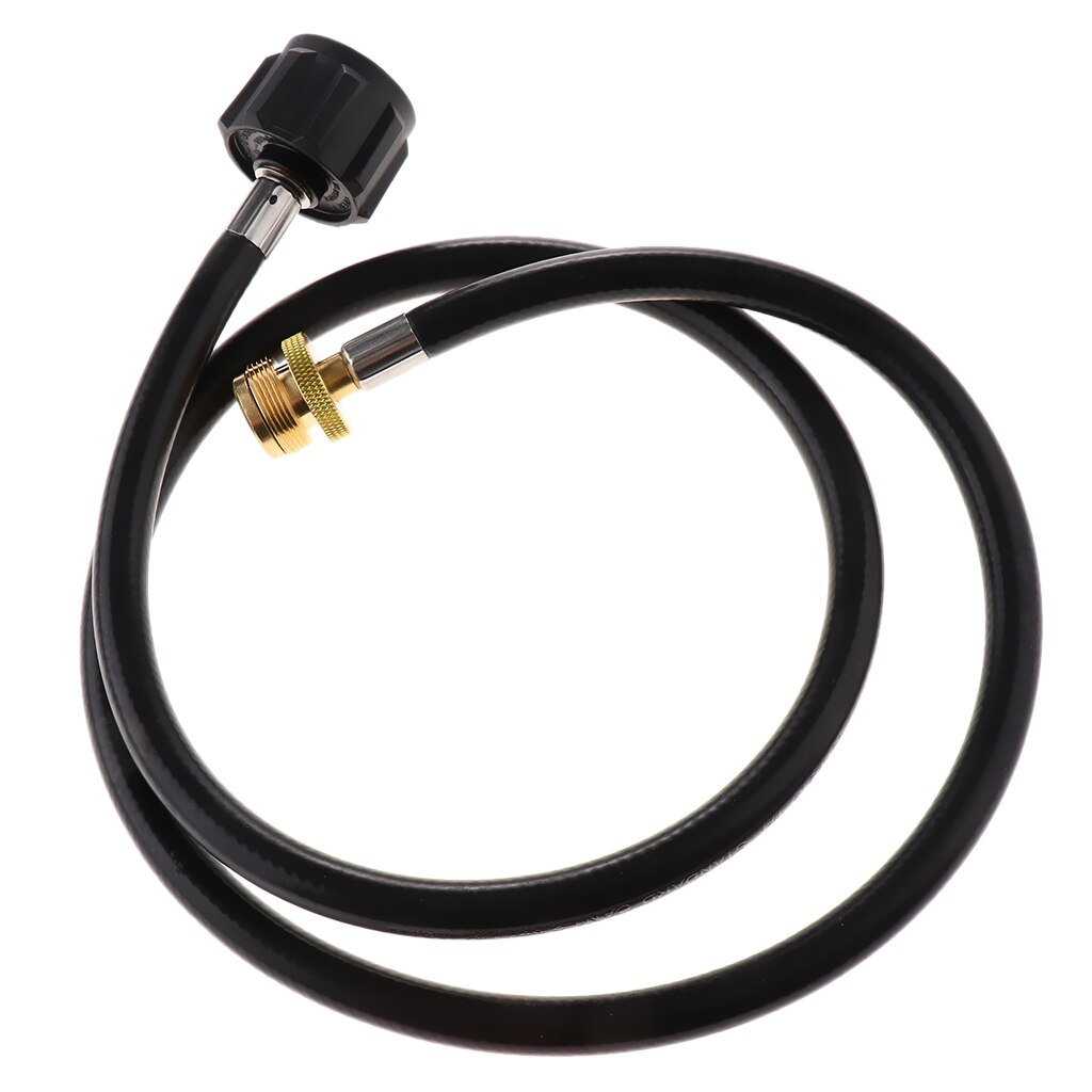 Brass QCC Connector Gas Adapter Connecting Pipe ACME 20 PSI, CSA Safety Certification and Excellent Sealing