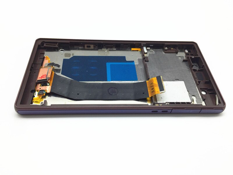 100%  testet til sony xperia z lcd-skærm berøringsskærm til sony xperia z lcd digitizer-samling  l36h c6603 c6602