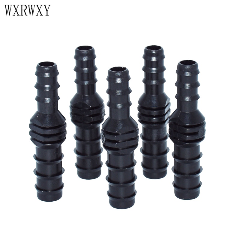Wxrwxy have drypvandingsslange 20mm to 16mm reducerende lige stikforbindelse 1/2 "vandingsstik 3/4 " 5 stk