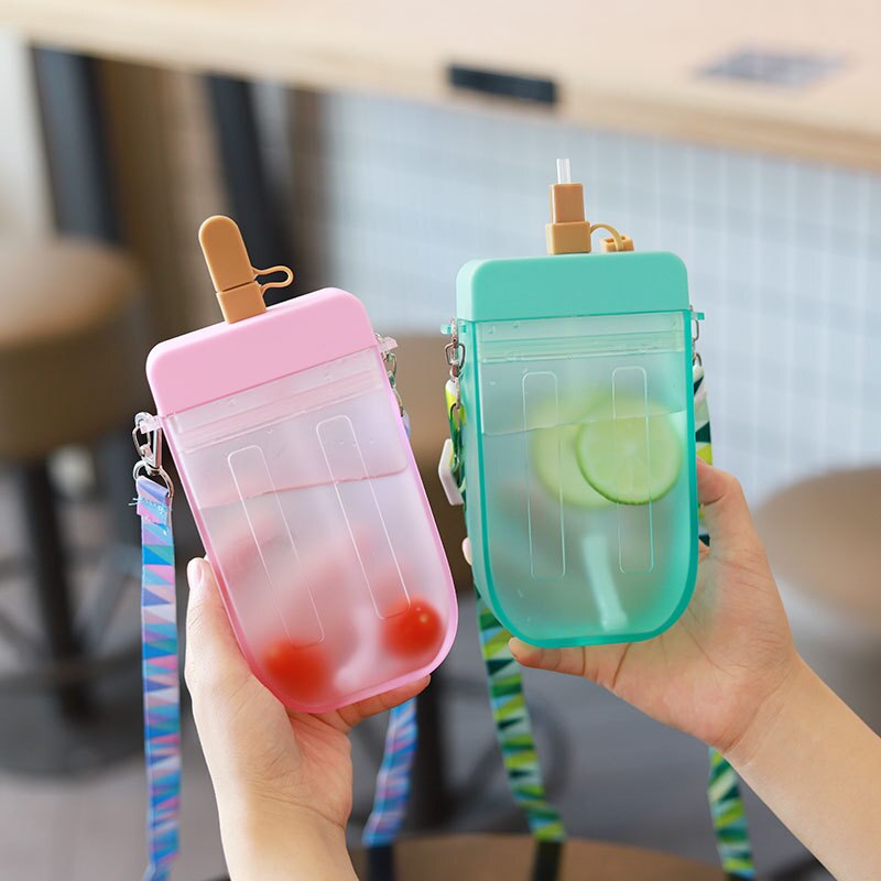 300ml Ice Cream Shape Water Bottle