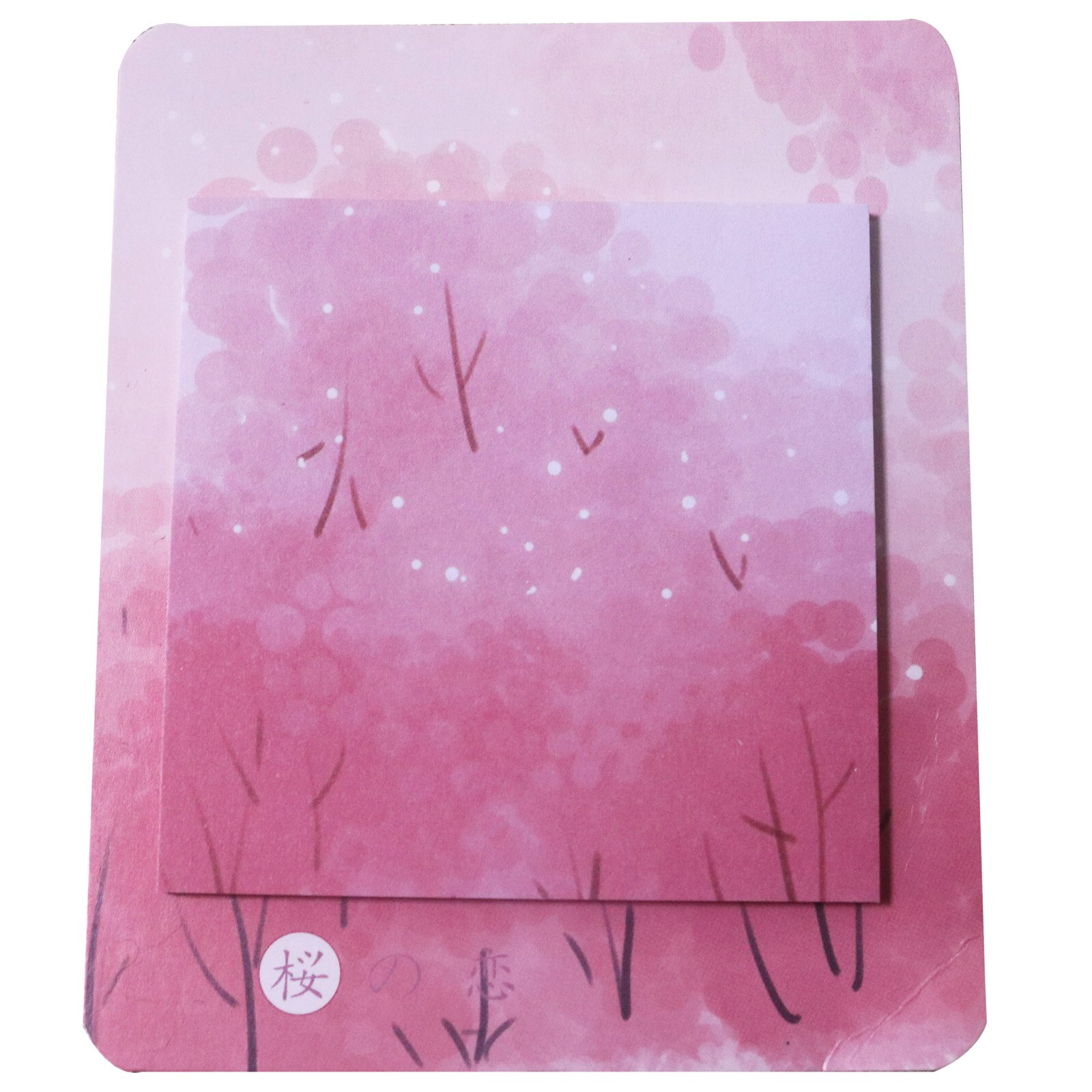 30 Vellen Roze Kleur Bloem Stijl Dagelijkse Schema Memo Pad Te Houden Nieuws Of Doen Lijst In Kantoren, school, Thuis Sticky Notes: A