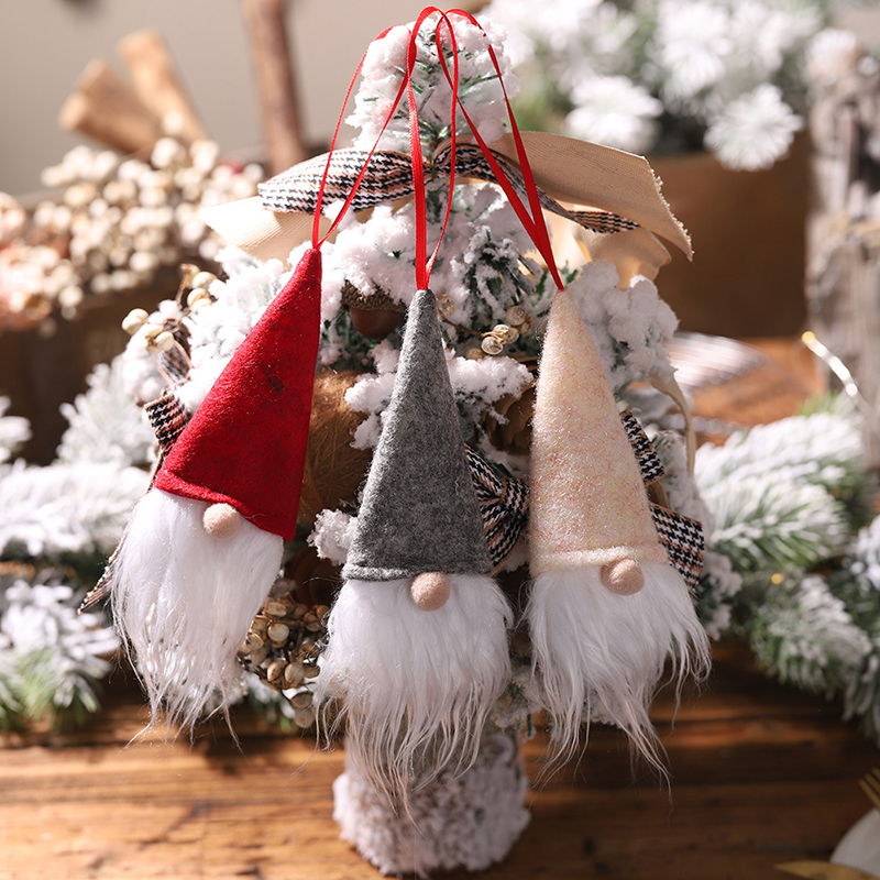 Kerst Faceless Santa Xmas Tree Opknoping Christmas Hanger Kerstboomversiering Feestartikelen