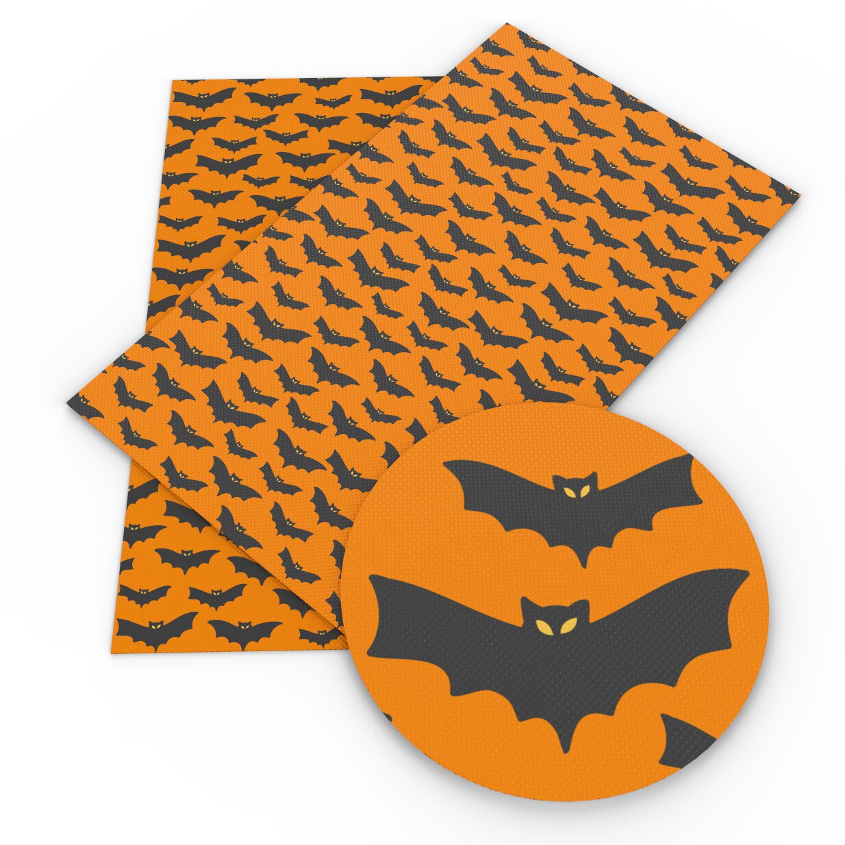 David accessories 20*34cm Halloween Pumpkin Faux Synthetic Artificial Leather Fabric For Bow,DIY Handmade Materials ,1Yc7582: 1092082001
