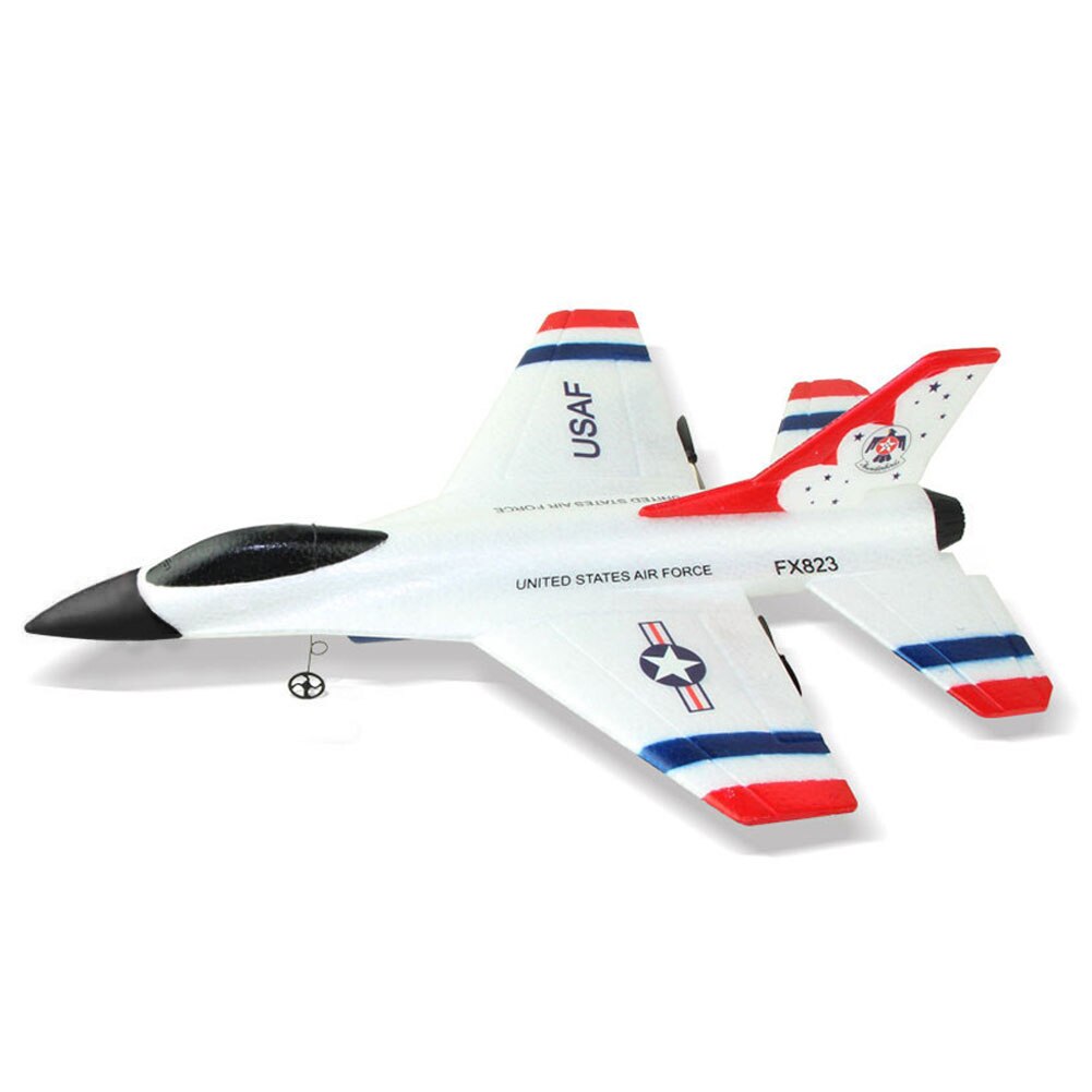 F16 Thunderbirds RC Airplane 2.4G Remote Control Plane Aeroplane Glider Beginner RC Glider Airplane for ​FX 823 for Pilot