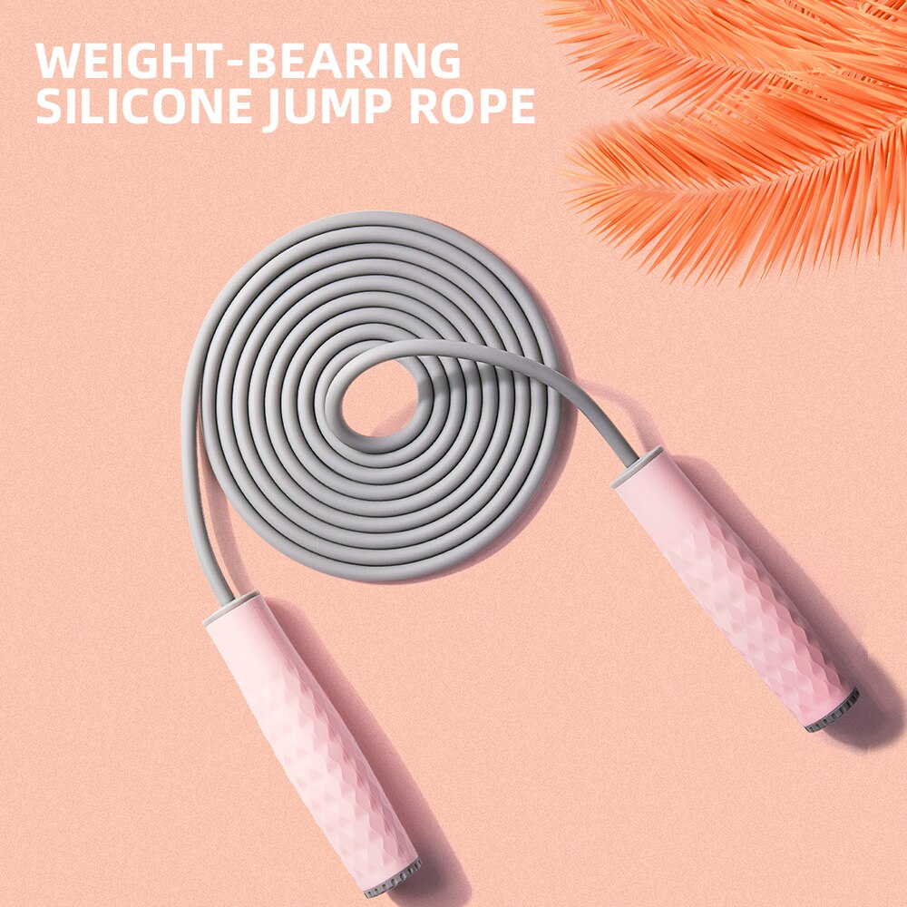 Regulowana skakanka Crossfit pomiń prędkość ważjeden skakanki z blokadą ciężaru łożyska kablowe trening zdatność uchwyt antypoślizgowy