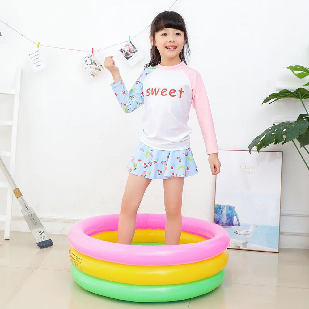 86X25CM Family inflatable pool above ground swimming pool kid adult children blue garden outdoor play pool CD