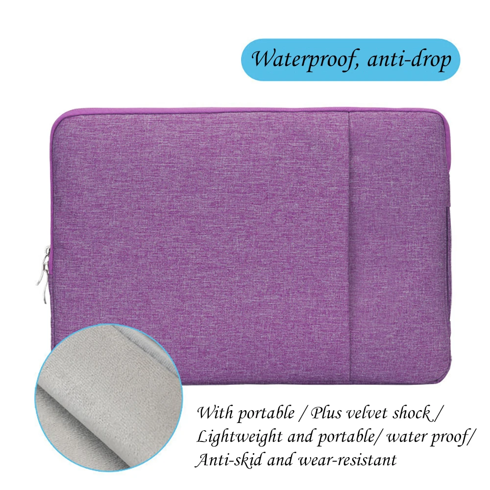 Funda para portátil HP 13,3 "13,5" 14 "15,6" 16 "con maletín de bolsillo con asa Funda impermeable para HP 11,6 "12,5" Funda