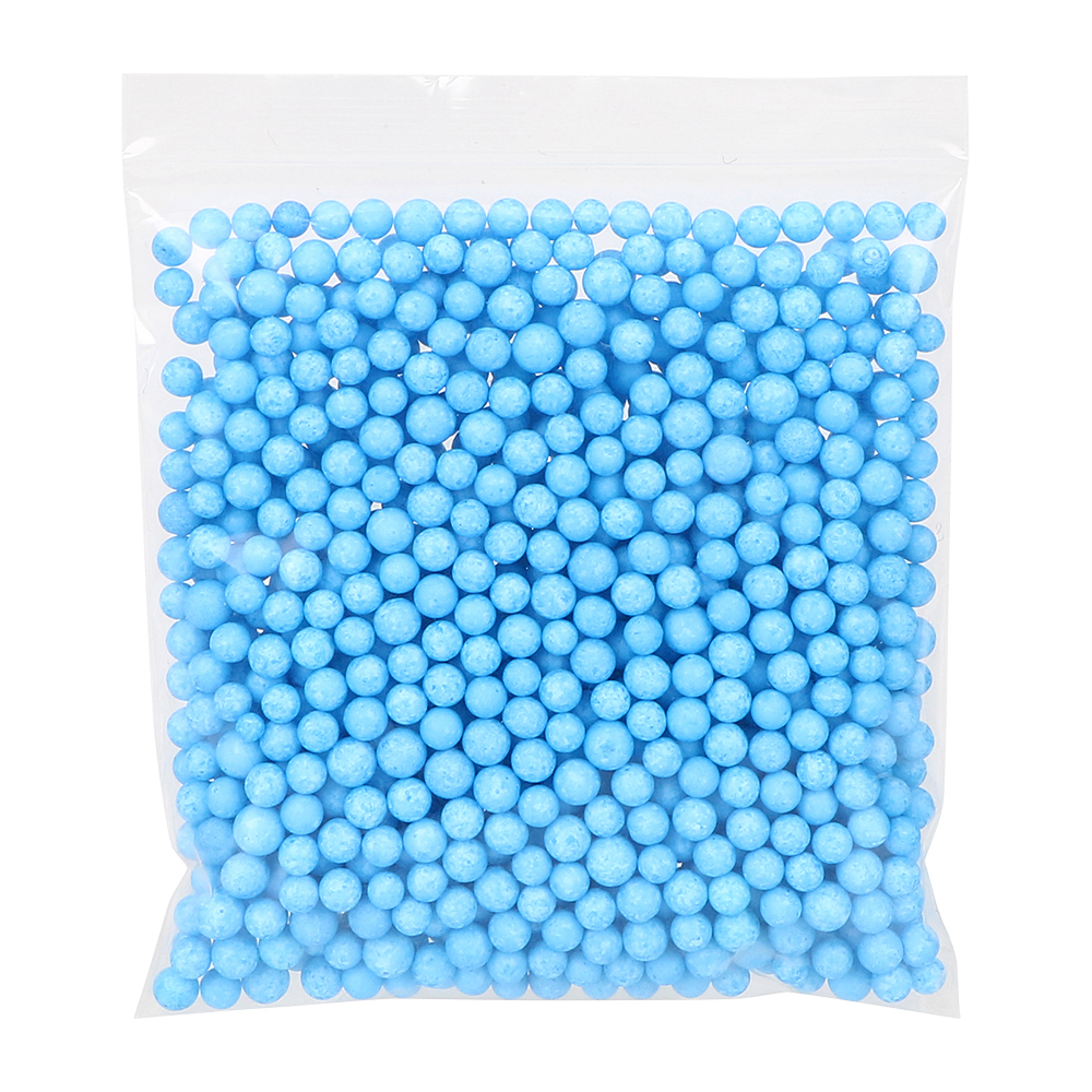 Niceyard 2000 stk mini perler kugle polystyren styrofoam krystal flaske dekoration farver dekorere 7-9mm plastik rundt skum