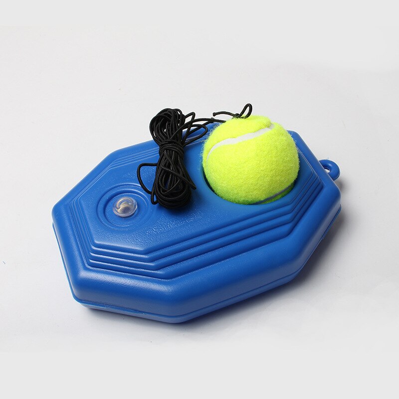 Einzelne Person Tennis Training Basis Tennis Basis Training Gerät mit Lanyard Selbst-studie Elastische Maker Tennis Sparring Maker: Rope Tennis   Training Base  1 Case  Style 1