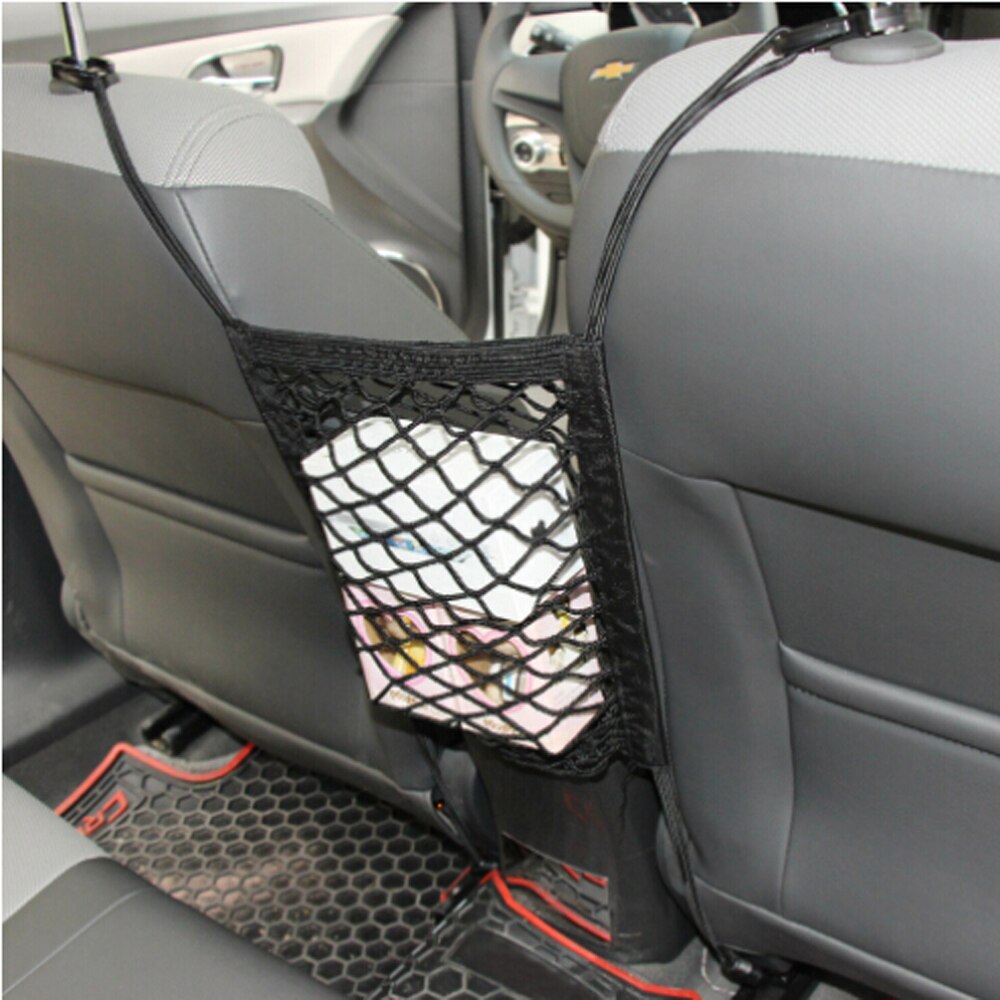 Bil bagasjerom mesh nett lastorganisator for hyundai santafe veracruz mistra tucson veloster rohens azera avante ioniq