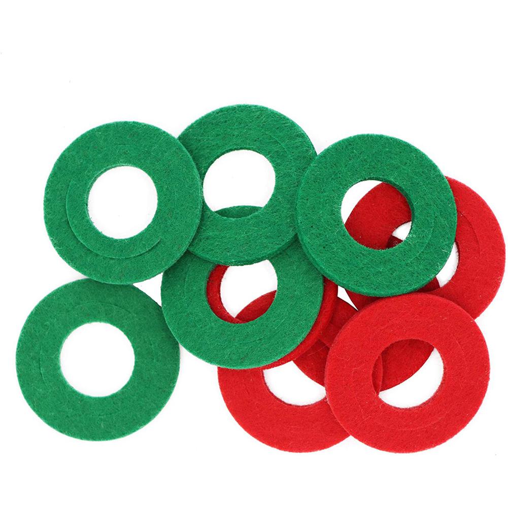 30 pcs Battery Terminal Anti Corrosion Fiber Washers Battery Terminal Protector Pads Automobile Fiber Washers Green/Red