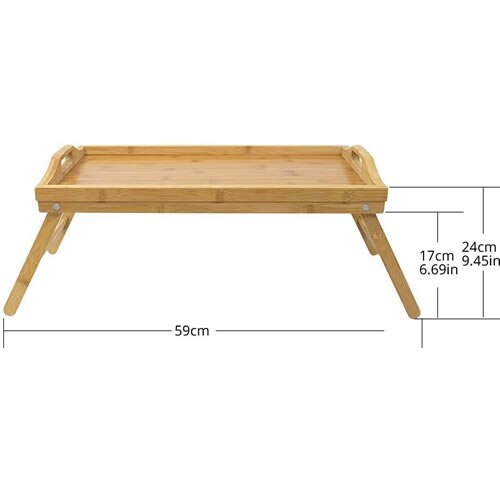 Adjustable Computer Stand Laptop Desk 20.5x12.2x8in Notebook Desk Breakfast Laptop Desk Tea Food Sofa Tray Picnic Studying Table: Default Title