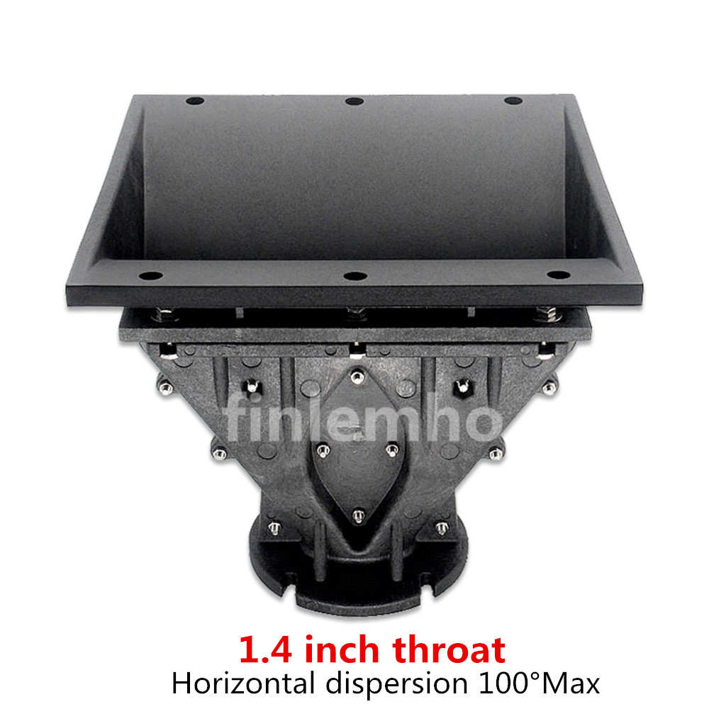 1pc dj-højttalere, diskant, horn, line array, bølgeleder, 1.4 " hals, hifi-hjemmebiograf til 3- tommer stemmespole, lyd-dj-mixer