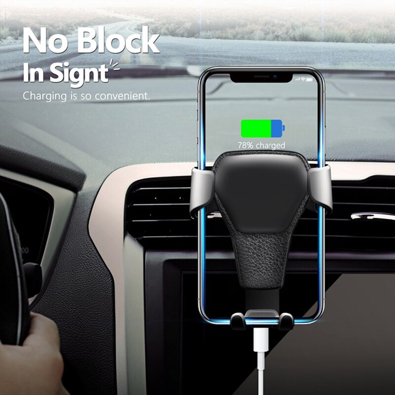 No Magnetic GPS Navigation Car Holder For Phone in Car Air Vent Mount Clip Strong Mobile Cell Smartphone Holder Auto Support