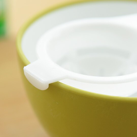 Huishoudelijke bakmachine lange steel plastic eiwitfilter eiwit- en eigeelscheider eischeider