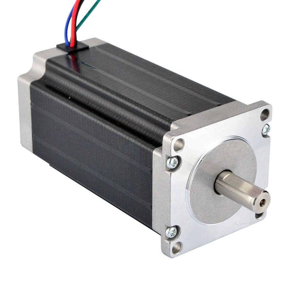 Nema23 Stepper Motor 3Nm 57x113mm 4.2A 4-lead Nema 23 Stepping Motor 10mm Shaft for CNC Engraving Milling Machine