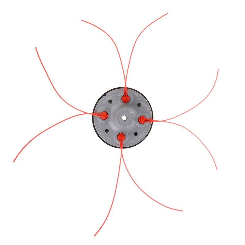 4 Line Bump Trimmer Head Speed Feed String Trimmer Head Gasoline Mower Brush Cutter Trimmer Tools