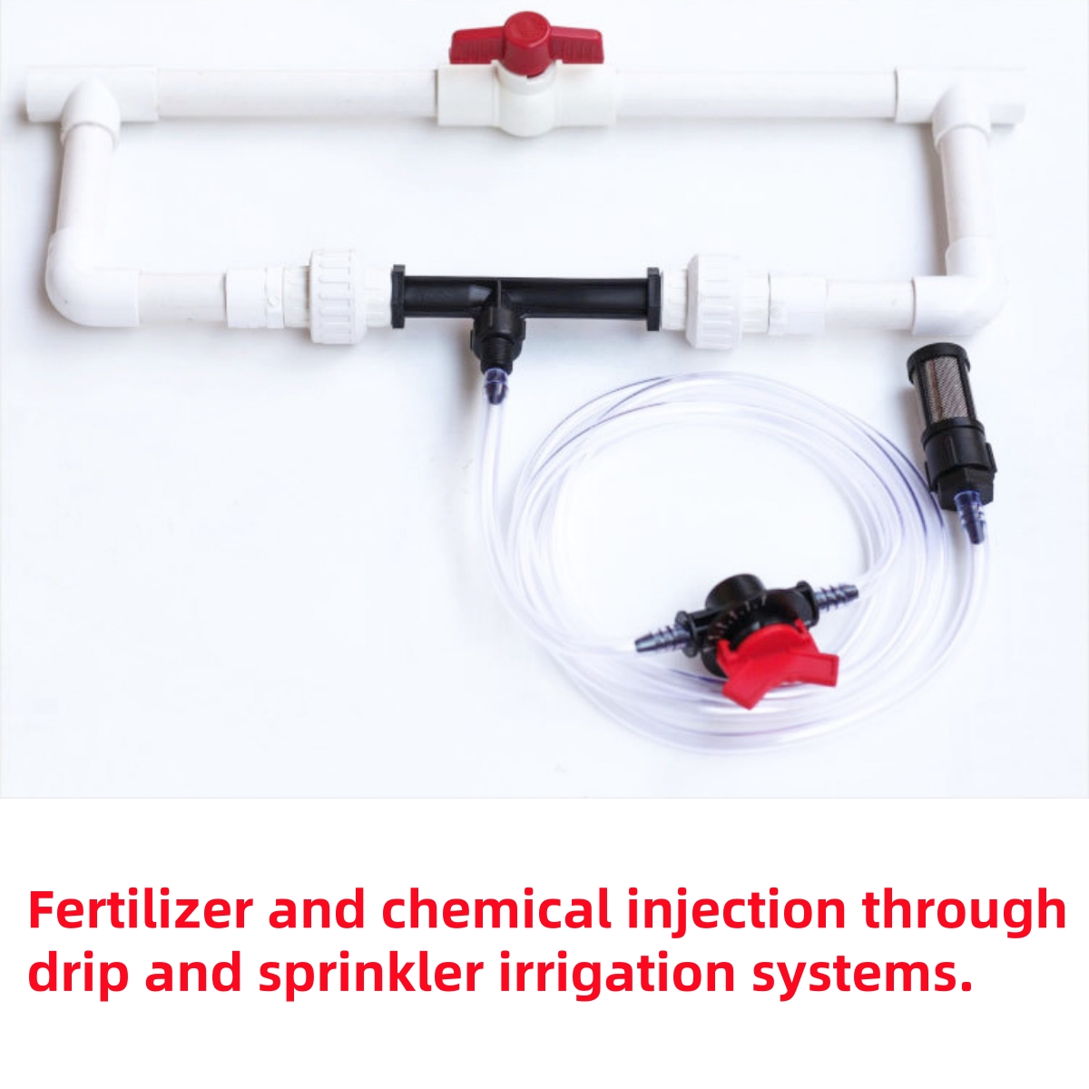 Venturi Fertilizer Injectors With 1/2'' 3/4'' 1'' Male Thread Agriculture Tools Garden Fertilization Irrigation Drip Device 1Pc
