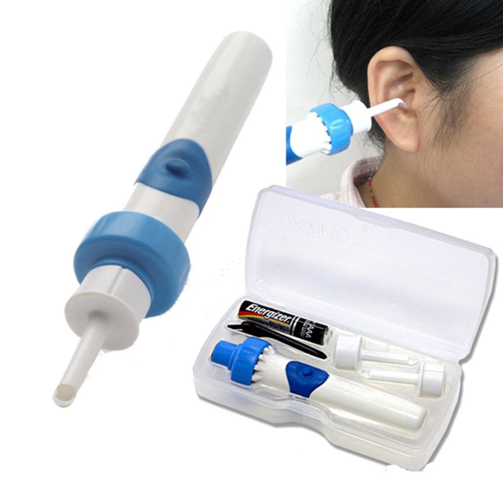 Electric Vacuum Ear Cleaner Ear Wax Safe Remover Vibration Removal Cleaning Painless Safety Earpick for Kids Ear Care Tool