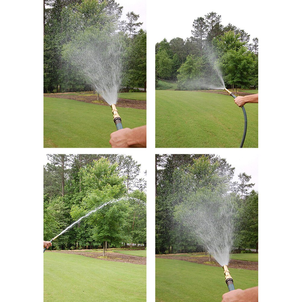 Straight Cleaning Garden Watering Adjustable Flower Copper Home Window Brass Parts Hose Nozzle Plants High Pressure Wand