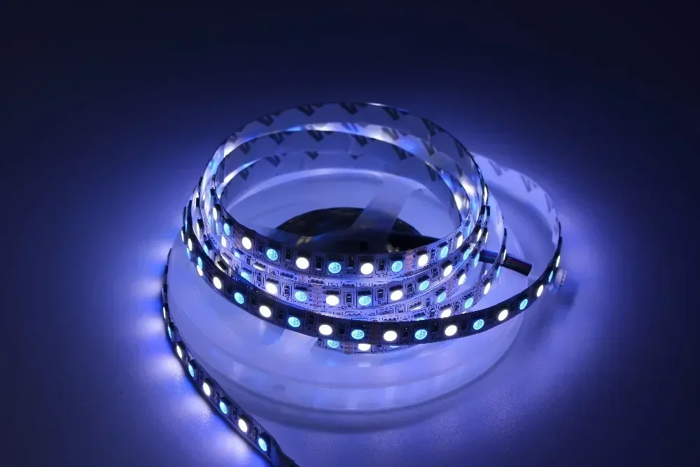 5050 RGBW RGBWW 60 96 LED s/M DC12V 24 V 10 MM 12 MM LED bande lumineuse IP65 IP20 étanche 5050 RGB blanc décor de pièce
