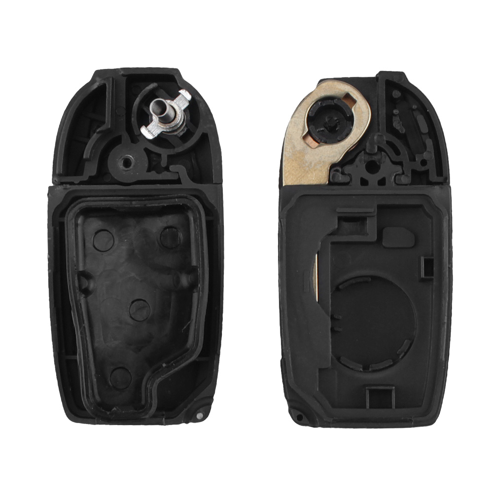 KEYYOU Replacement 5 Buttons Remote Flip Folding Key Shell For VOLVO S70 V70 C70 S40 V40 98-05 3 Buttons Car key Fob case