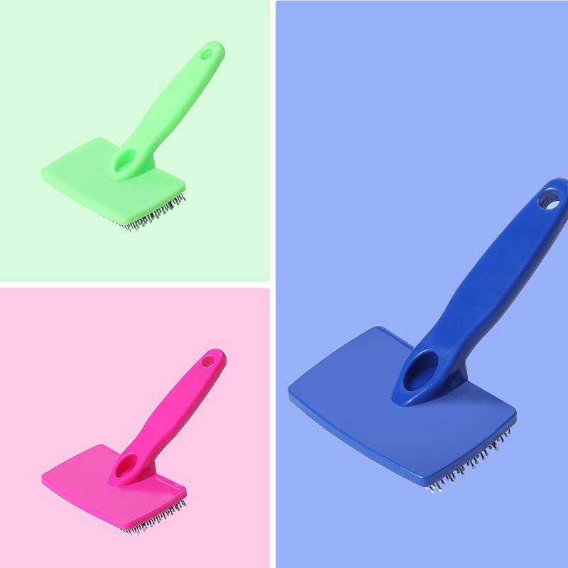 1Pcs Pet Hair Trimmer Comb Dog Cat Grooming Supply Brush Slicker Tool Pet Dog Practical Needle Comb Hair Remover Rake