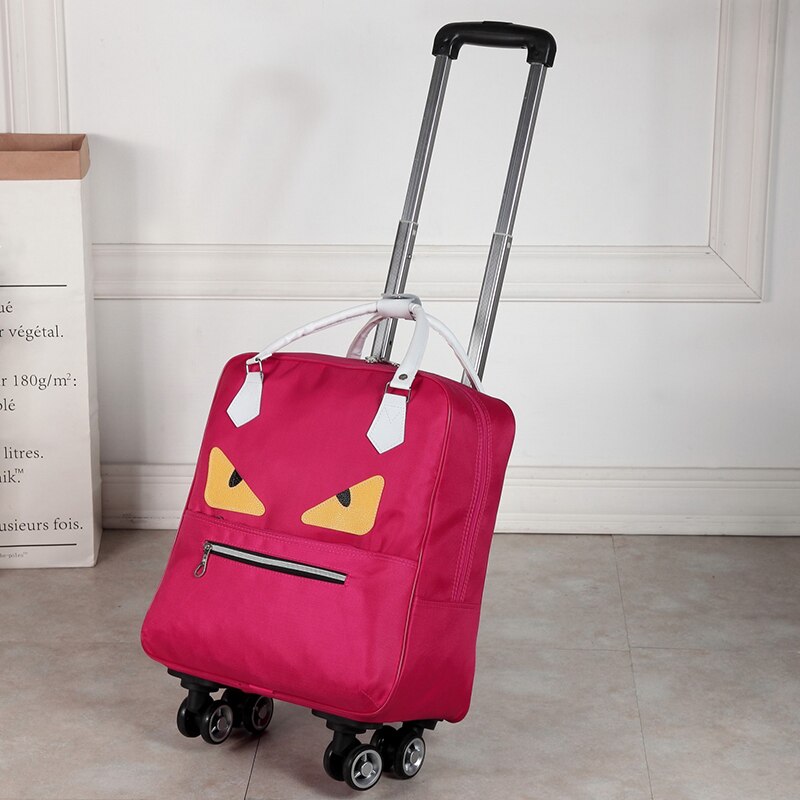 Imperméable à l'eau haute oapacité sac de voyage épais Style valise à roulettes chariot bagages dame hommes voyage sacs valise à roulettes Suplies